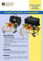 Earth or ground resistivity accessories - 1