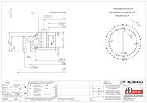 Precision roller slewing rings Compact Light with external gear-5