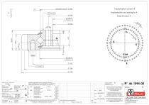 Precision roller slewing rings Compact Light with external gear-7