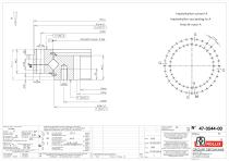Precision roller slewing rings Compact Light with internal gear-2