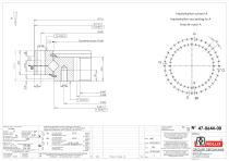 Precision roller slewing rings Compact Light with internal gear-3