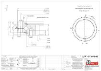 Precision roller slewing rings Compact Light with internal gear-7