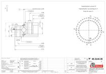 Precision roller slewing rings Compact Light without gear-3