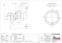 Precision roller slewing rings Compact Light without gear-4