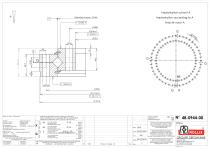 Precision roller slewing rings Compact Light without gear-6