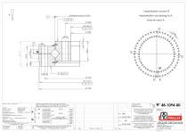 Precision roller slewing rings Compact Light without gear-7