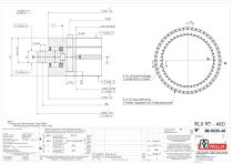 Precision roller slewing rings RT without gear-5