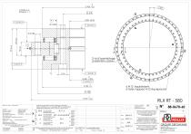 Precision roller slewing rings RT without gear-6