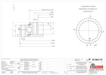 Slewing rings with square sections without gear-3