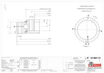 Slewing rings with square sections without gear-5