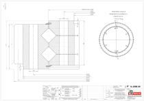 Standard crossed rollers Double row slewing rings with external gear-4