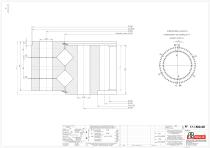 Standard crossed rollers Double row slewing rings with internal gear-2