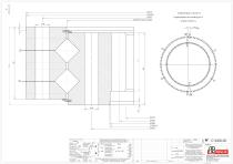Standard crossed rollers Double row slewing rings with internal gear-4