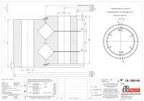 Standard crossed rollers Double row slewing rings without gear-2