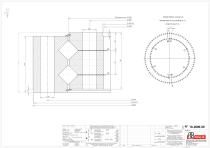 Standard crossed rollers Double row slewing rings without gear-3