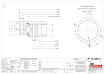 Standard crossed rollers Single row slewing rings with internal gear-2