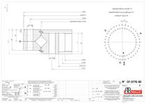 Standard crossed rollers Single row slewing rings with internal gear-5