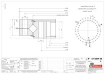 Standard crossed rollers Single row slewing rings with internal gear-6