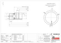 Standard crossed rollers Single row slewing rings without gear-6