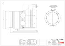Standard double row ball slewing rings with external gear-2