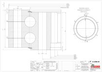 Standard double row ball slewing rings with internal gear-4