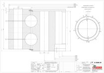 Standard double row ball slewing rings with internal gear-5
