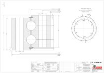 Standard double row ball slewing rings without gear-3