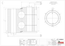 Standard double row ball slewing rings without gear-4