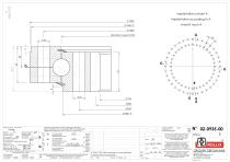 Standard single row ball slewing rings with internal gear-8