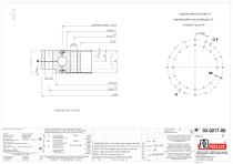 Standard single row ball slewing rings without gear-2