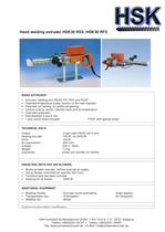Hand welding extruder HSK10 DE compact-5