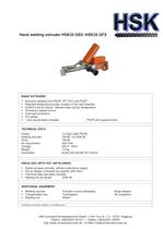 Hand welding extruder HSK10 DE compact-6
