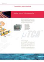 AdvancedTCA, AdvancedMC, MicroTCA - Packaging Solutions 2008-11