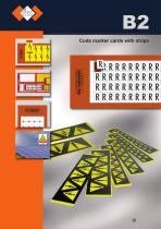 Code marker cards with strips - 1