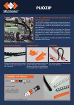 Protection tubing for cable harnesses PLIOZIP-2