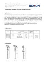 2 Thermocouple assemblies special for vacuum furnace - 1