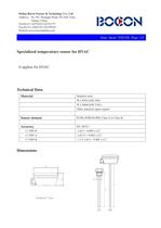 BOCON-Pt1000 tempeature sensor for HVAC - 1