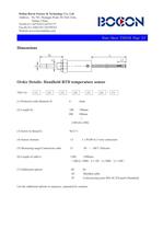 handheld RTD temperature sensor for refrigeration/analytical equipment/experimental facilitiesTM1118 - 2