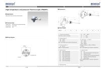 High temperature and pressure Thermocouple TM2507 - 1