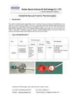 Industrial Vacuum Furance Thermocouple - 1