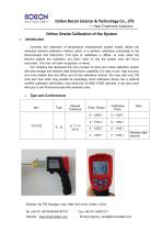 Online Onsite Calibration of the System - 1