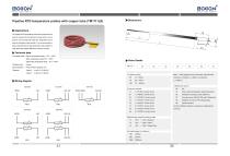 pipeline RTD temperature probes with copper tube TM1111(3)