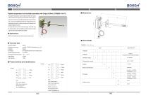 Wall-mounted temperature and humidity transmitter with Output 4-20mA(THM100-11A-YC) - 1