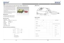 Wall-mounted temperature transmitter with output 4-20mA - 1