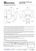 Stationary Filter Units (D ? 100 and D ? 200) - 2