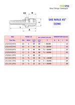 Tempo Hydralic hose fittings-35
