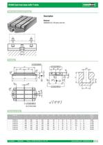 01040 Cast-iron base with T-slots - 1