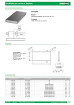 01140 Plates grey cast iron or aluminium - 1