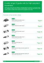 Guide rails norelem - 2