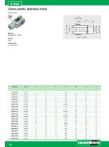 Joints - Height adjusting elements - Feet - Hinges - 10